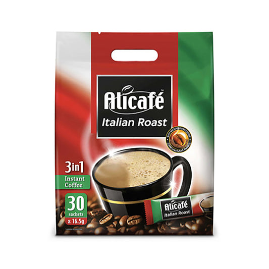 Alicafe Italian Roast 3 In 1 30 Sachets X 16.5 Gm