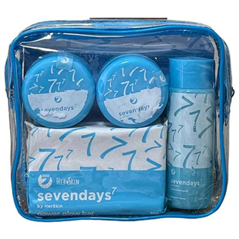 Seven (7) days By Her skin Power Exfoliating Reju  Set