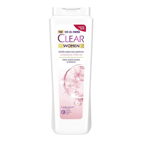 Clear women soft & shiny shampoo 485 ml