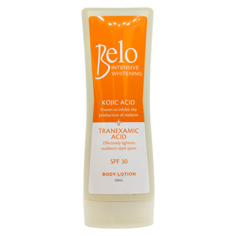 Belo Intensive Whitening Kojic Acid +Tranexamic Acid Body Lotion 200 Ml (Spf30)