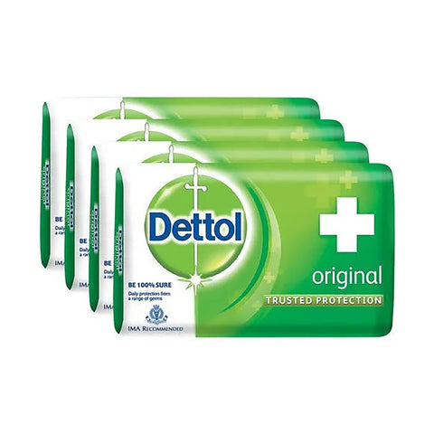 DETTOL SOAP ORIGINAL 4x 130G