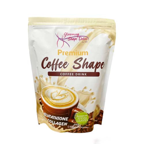 Premium coffee shape coffee drink