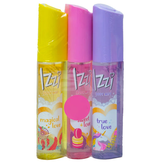 Izzi Body Mist 100ml Assorted X 3 Pcs