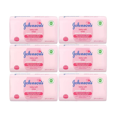 Johnsons Baby Soft Soap 125g X 5 + 1Pcs