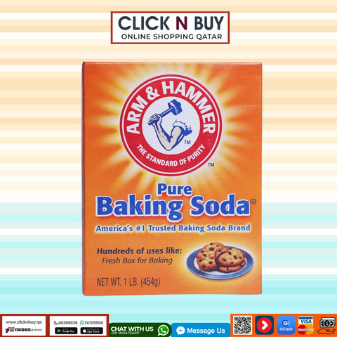 Arm & Hammer Pure  Backing Soda 454 Gm