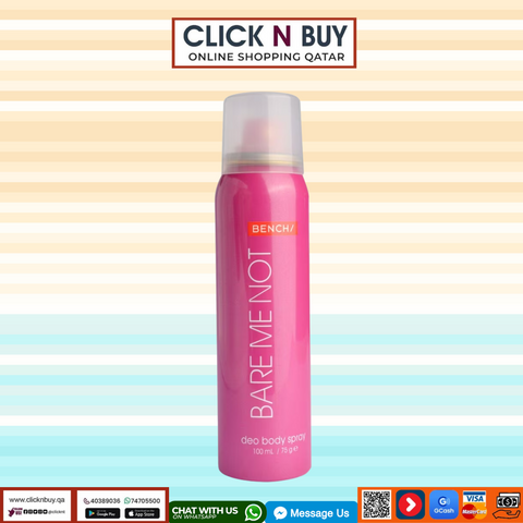 Bench Bare Me Not Deo Body Spary 100 Ml
