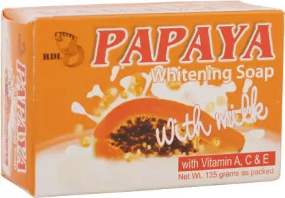 Rdl Papaya Milk Whitening Soap  135 g