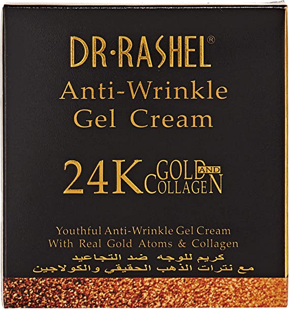 Dr-Rashel 24K Anti-Wrinkle Gel Cream With Real Gold Atoms and Collagen, 50 ml