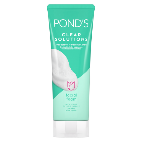 Pond's Clear Solutions Facial Foam 100gm