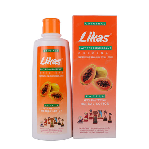 Likas Whitening Herbal Papaya Lotion 300ml