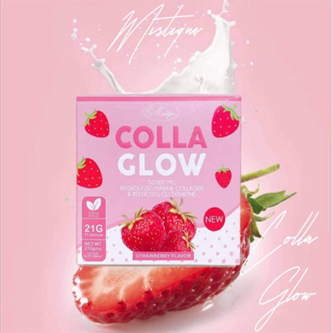 Mistique Colla Glow Strawberry Drink 210G