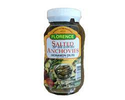 Florence Salted Anchovies  (Monamon Dilis) 340g