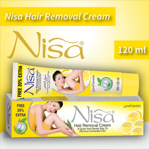 Nisa Hair Removal Cream lemon 120ml