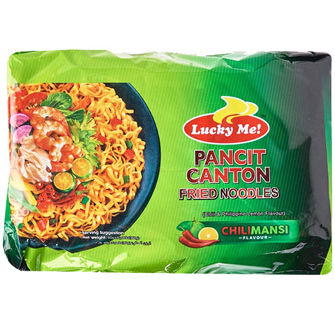 Pancit Canton Fried Noodles Chilimansi 60g x 6 Packs